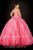 Free shipping Ball Gown Halter Beading Tulle Satin Girl Pageant Dress