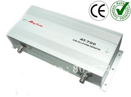 900MHZ GSM repeater/signal booster 70 db-- 800 Square Meters(China (Mainland))