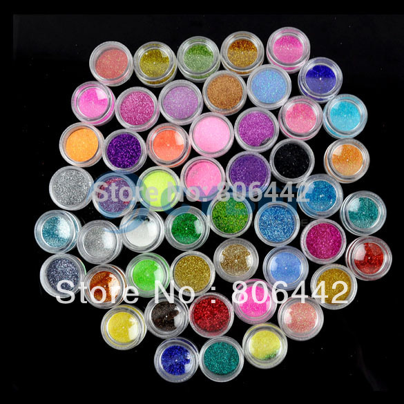 18 Colors Nail Art Acrylic Powder Dust Nail Tips Makeup Set Freeshipping dropshipping