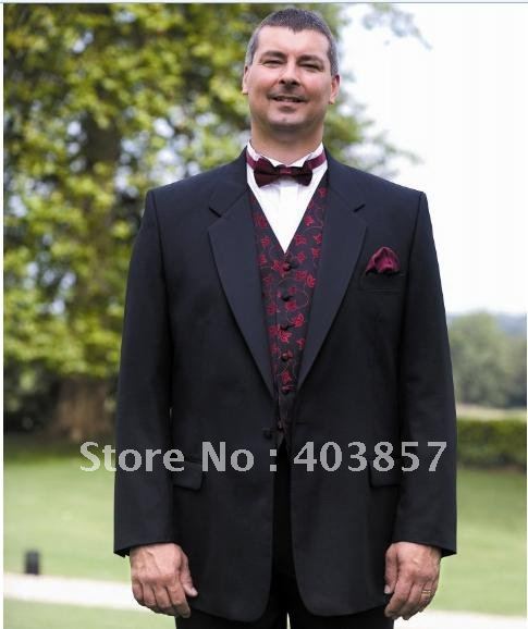 Suit Black Groom Tuxedos Suits Brand Men Wedding Suit Wedding Suit One 