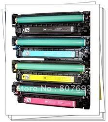 Remanufactured CE250-253A for Color LJ CM3530 MFP/ CP3525 with original/neutral packing(China (Mainland))