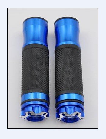 Wholesales Black Part Handle Bars Motorcycle Handlebar Grips free shipping MG-111(China (Mainland))