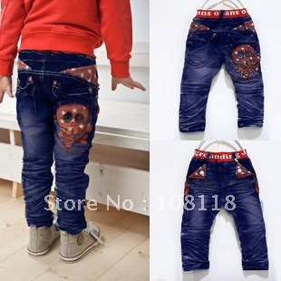 2011 new kids cute skull and crossbones fashion jeans, 5pieces/lot, ... 2011 new kids cute skull and crossbones fashion jeans, 5pieces/lot, ...