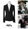 free shipping new arrival mens apparel mens fashion casual knit business suit solid color outwear black dark grey m l xl 23