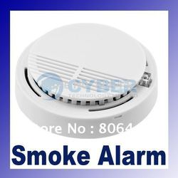 Stable Photoelectric Wireless Smoke Detector for Fire Alarm Sensor Free Shipping(China (Mainland))