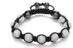 A jóia por atacado, transporte livre de Shamballa, micro novo dos braceletes de Shamballa pavimenta o bracelete CJB076 de Shamballa do grânulo da esfera do disco da CZ