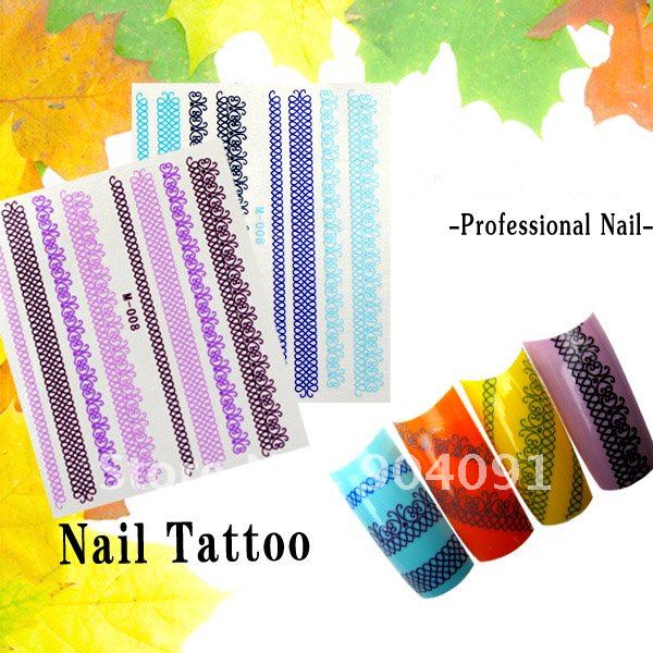 Self Adhesive Minx Style Metallic Nail Polish Sticker  .14 different nail sticker