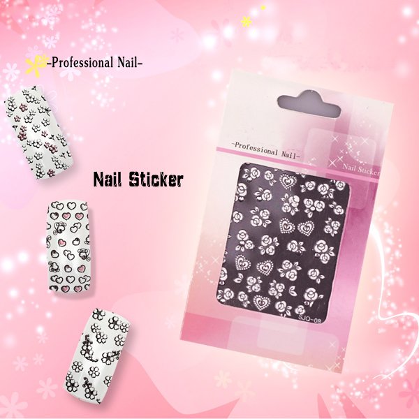 Self Adhesive Minx Style Metallic Nail Polish Sticker  .14 different nail sticker