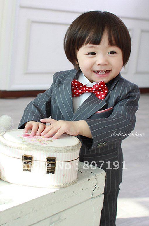 2011 New Style Boys 39 Attire Boy Wedding Suit kid suits Groom wear formal