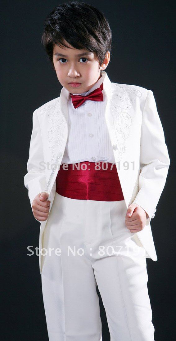 2011 New Style Boys 39 Attire Boy Wedding Suit kid suits Groom wear formal 