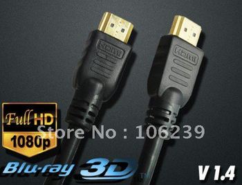 2m HDMI v1.4 GOLD Cable 1080p HD LCD HDTV VIDEO LEAD