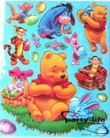 (PM00118) DIY Bear Sticker Wall Decor Children Room Book Bag Decoration nice gift kid toy,100sets/lot,