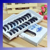 New 10 Pair Thick Long False Eyelashes Eyelash Eye Lashes Voluminous Makeup free shipping dropshipping