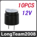 New 10pcs 12V Active Buzzer Continous Beep BM002-1 Brand new and free shipping