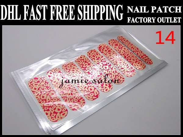 DHL Free Shipping wholesale Nail Polish Strips, Label nail sticker,