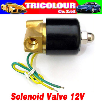 12V DC 2W 1/4" Electromagnetic Solenoid Valve for Train Water Air Pipeline,magnetic valve#E09018