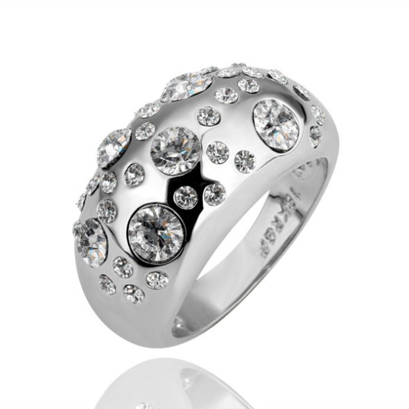 R016 wholesale stylish grape 925 silver ring designs fashion jewelry finger