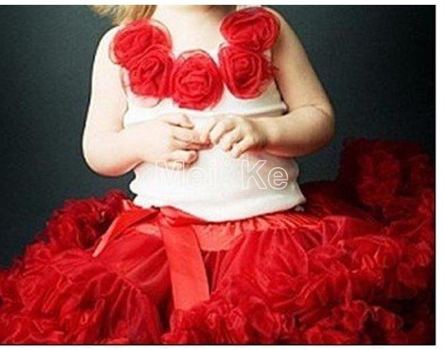 Hot selling5sets lot flower top skirt setbaby Dress pettiskirt tutu 