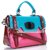 2011 Newest Style 100% Calfskin Leather Handbag Fashion 3 Colors Mix Match Genuine Leather Totes Shoulder Handbags Bags