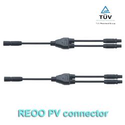 Waterproof solar Y Branch Connector,MC3 Y branch connector,Rated Current 30A,IP67,Reliable and Safe For PV Panel Connection(China (Mainland))
