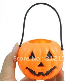 20pcs/lot Free shipping pumpkin lantern jar Christmas items Halloween Products / Halloween supplies(China (Mainland))
