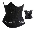 1 Set Free Shipping!!! Cincher Underbust Corset Black sexy lingerie Wholesale and Retail,$15 off per $150 order