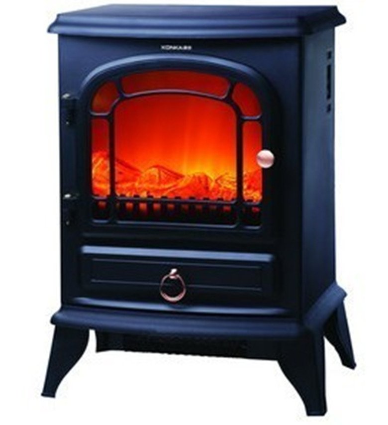 charcoal fireplace