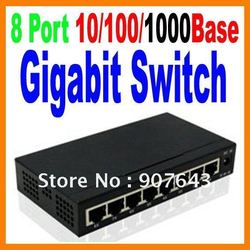 TH-1008G 8 Port 10/100/1000Base Gigabit Ethernet Network Switch high performance Smart Gigabit Switch 8 Port Switch FreeShipping(China (Mainland))