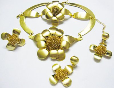Gold Plated Jewelry Wholesale on Design    African Gold Plated Gold Costume Jewelry Sets For Wholesale