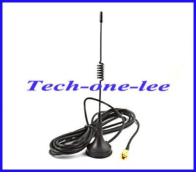 wholesale 5dbi 3G antenna with CRC9 male connector 1920-2100 Mhz RG174 For HUAWEI E156 E156G E160 E160E E160G E161 free shipping