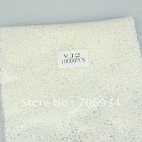 5bags/lot(10000pcs/bag) 12 Color optional VJ2.0 Beige Round Crystal Nail Art Tip Pearl