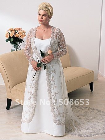  Size Evening Dress on Wedding Dresses    Plus Size Two Peice Wedding Dress