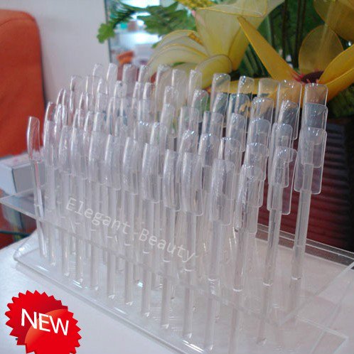 Salon Equipment Wholesale on Wholesale White Color Chart For Uv Gel Nail Art Practice Display Rack
