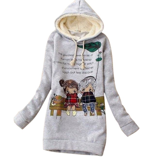 Women's Hoodies women's coats cotton coats LongSleeves Thickening Warmly