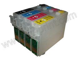 T1401 - Los NUEVOS cartuchos de tinta recargables vacíos de T1404 20sets/lot para Epson TX620FWD TX560WD con el ARCO saltan el envío libre