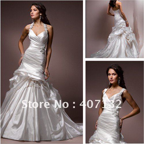 Expressive of Contemporary Design Sweetheart Sleeveless White Taffeta Kebaya Modern Bridal Dress(China (Mainland))