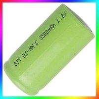free shipping 20pcs/lot New C Type 1.2V 3500mAh Ni-MH Rechargeable Battery