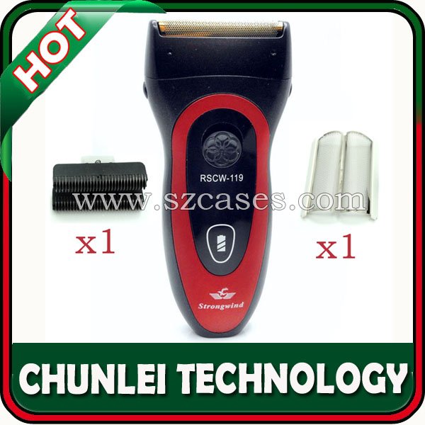 Free shipping! Rechargeable 3 blades Head Cordless Trimmer Electric Mens Shaver Razer 