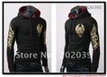 Men's new Casual Rider Hood Zipup jacket/Men's jackets coats free shipping