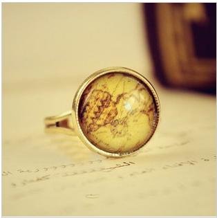 Min.order is $15 (mix order) New listing!! Japan and South Korea retro hand for ancient maps tail ring(China (Mainland))