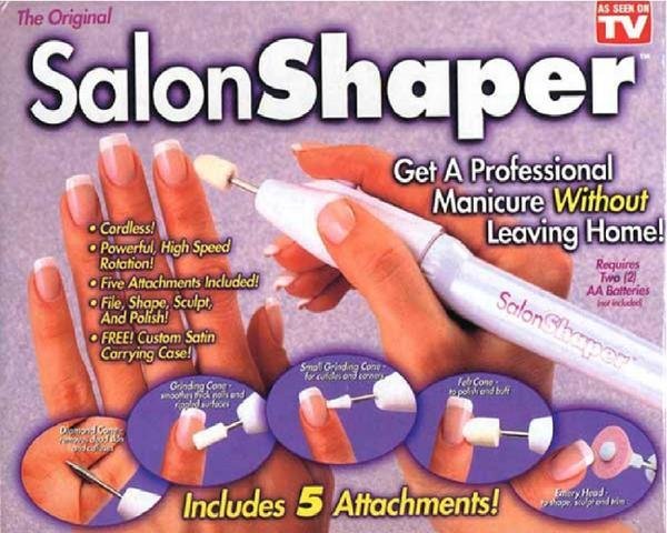 Shaper 5 in 1 Manicure Pedicure Nail Trimming Kit 1Set/lot As Seen On TV