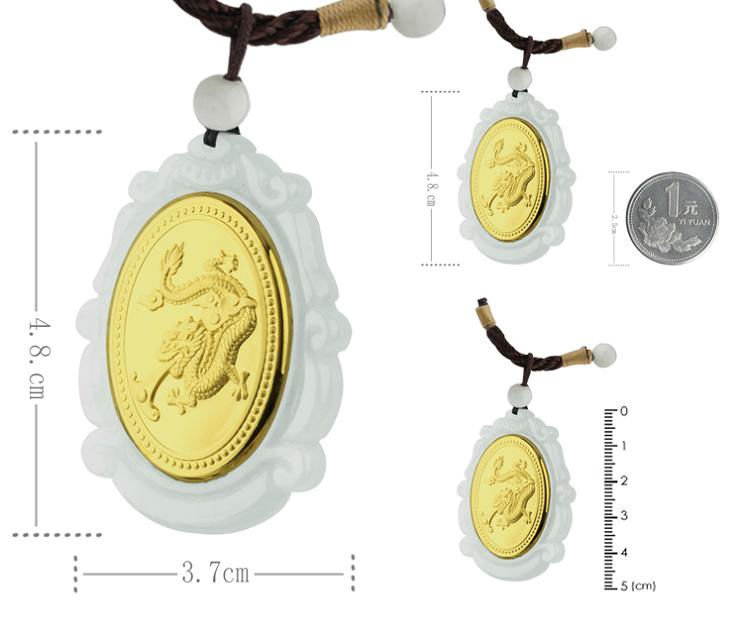 Online-discount-fashion-jewelry-24k-pure-gold-jade-pendant-animal ...