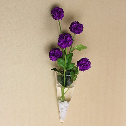 Ceiling crown  flower Decoration Vases, Hanging Big Size Wedding  Ball, Drop vase  Glass