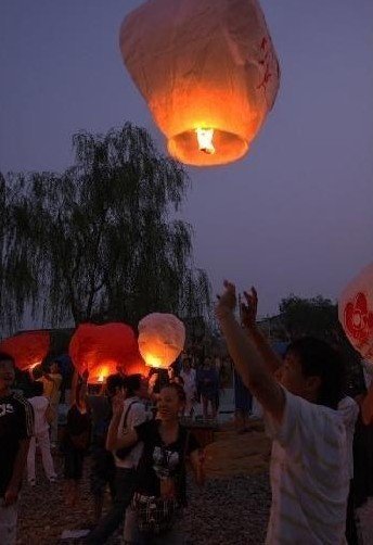 30pcs chinese lantern party halloween christmas sky lanternchinese sky 