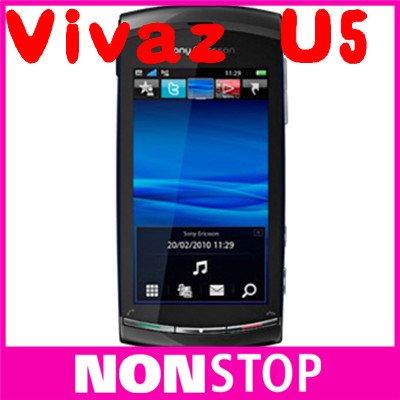 original Sony Ericsson Vivaz U5 mobile phone unlocked u5i cell phone 3G WIFI GPS 8MP camera 3.2 inch touch screen(China (Mainland))