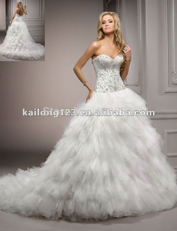 tulle couture wedding dresses 2012
