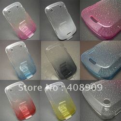 100pcs/Lot para Blackberry 9900 en negrilla/9930 colores del diseño 6+ de la gota de agua del caso - DHL LIBERA EL ENVÍO