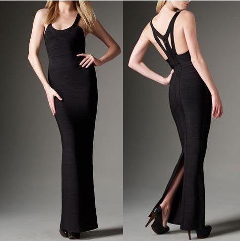 Black Evening Dress on Evening Dress Bandage Sexy Black Cocktail Party Mini Prom Dresses New