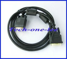 5Ft 1 5m Premuim DVI I Duel Link to VGA 15 Pin Male Male Video Cable