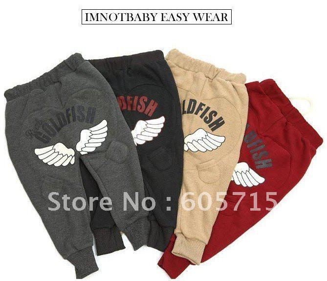 wholesale Cool Most fashion kids cotton Cross pants Printed wings wholesale Cool Most fashion kids cotton Cross pants Printed wings